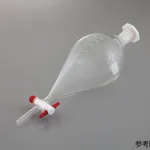 AS ONE Separatory Funnel with Scale (Sphere Type), 둥근형 분액깔때기 (눈금 부속)