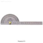 Daihan Science SB Protractor, Stainless-steel, Φ90 & 120mm, L198 & 305mm<br>Ideal for Measure