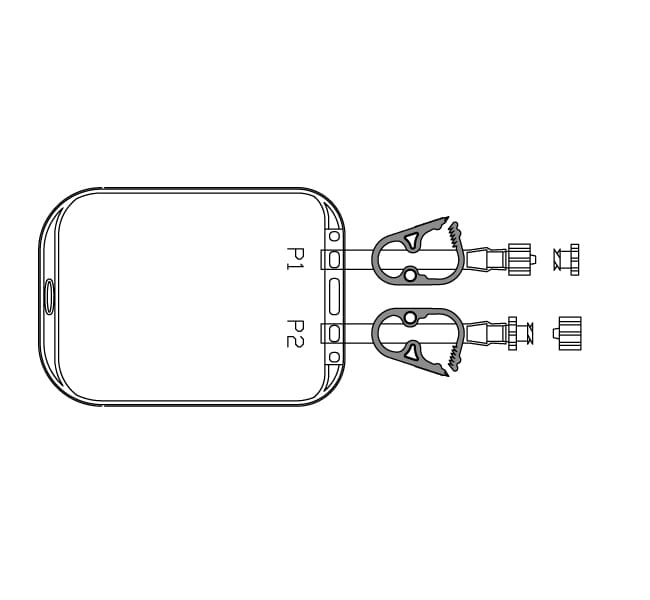 Thermo Fisher Scientific 2D Labtainer BioProcess Container (BPC), ASI 28 film, 2 ports, Luer Lock insert and body connectors, 100 mL, 50 per case