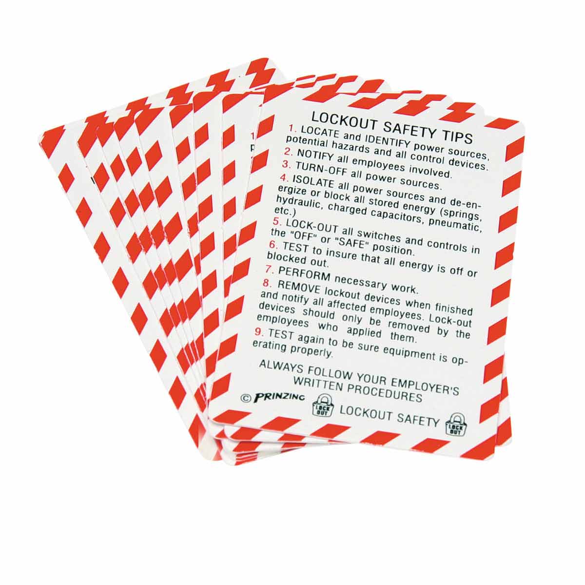 Brady Lockout Wallet Card