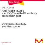 Merck Anti-Rabbit IgG (Fc specific)-Texas Red(R) antibody produced in goat