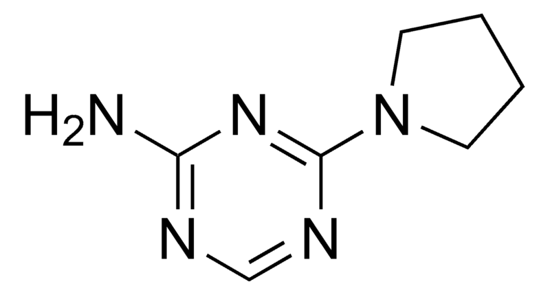 Merck 4-(1-Pyrrolidinyl)-1,3,5-triazin-2-amine