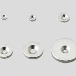 AS ONE Neodymium Magnet (Circle, with Hole), 네오디뮴 자석(동심 원형)