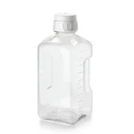 Thermo Fisher Scientific Nalgene Square PETG Platinum Certified Clean Media Bottle