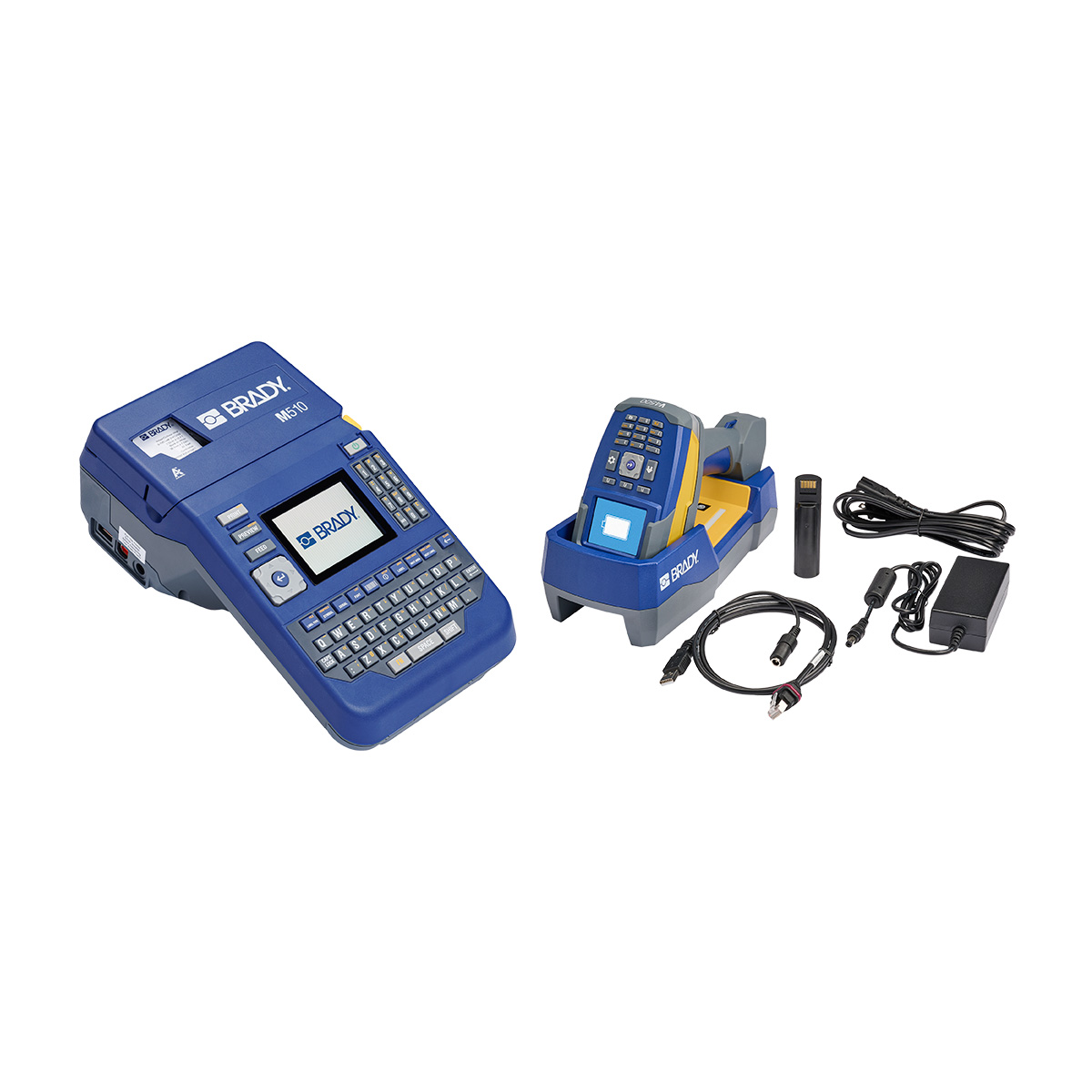 Brady M510 Label Printer with V4500 Barcode Scanner and Product & Wire ID Software