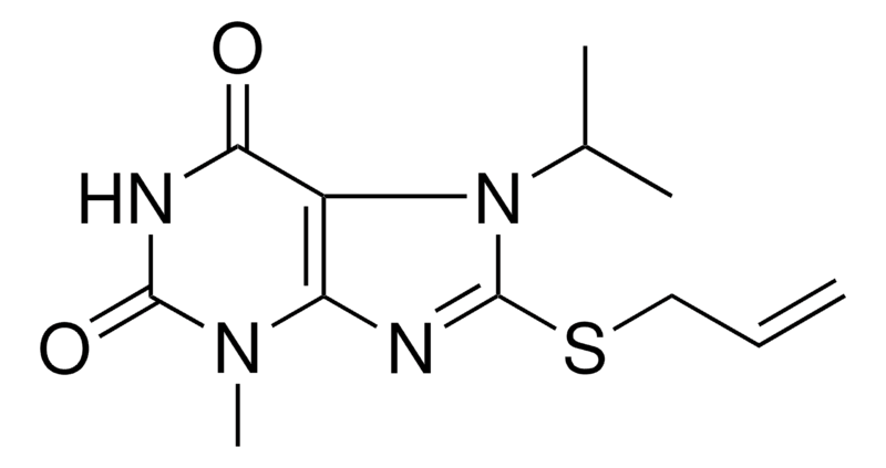 Merck 8-ALLYLSULFANYL-7-ISOPROPYL-3- - 50 MG&
