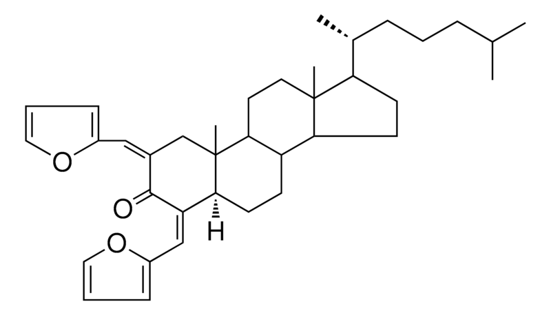 Merck 2,4-BIS-(FURFURYLIDENE)-5-ALPH - 1 MG&