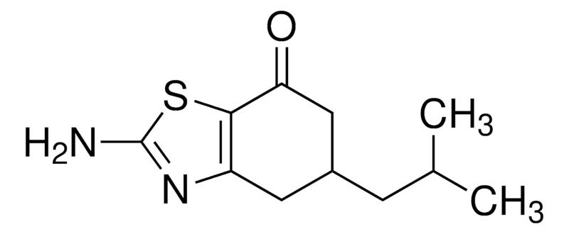 Merck 2-amino-5-(2-methylpropyl)-4,5,6-trihydrobenzothiazol-7-one
