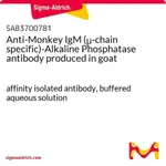 Merck Anti-Monkey IgM (mu-chain specific)-Alkaline Phosphatase antibody produced in goat