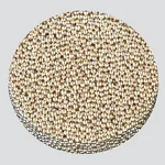 AS ONE Metal Sintered Filter (Bronze) (40 ~ 120㎛), 금속 소결 필터 (브론즈) (40 ~ 120㎛)