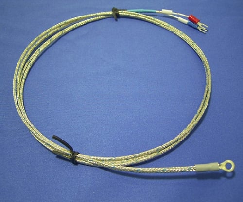 AS ONE K Thermocouple with Round Terminal, 원형 단자 K열전대