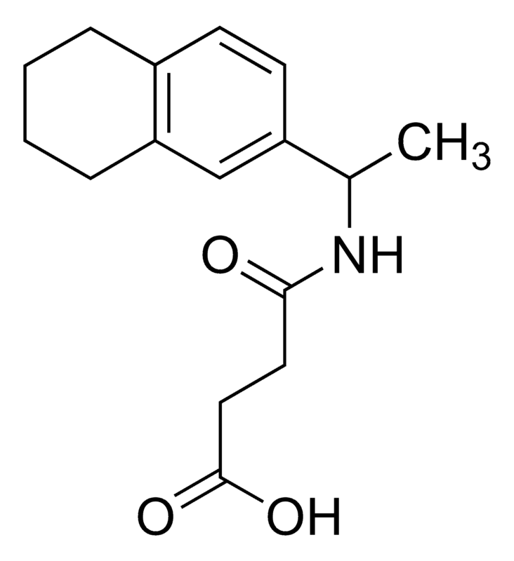 Merck 4-Oxo-4-{[1-(5,6,7,8-tetrahydro-2-naphthalenyl)ethyl]amino}butanoic acid