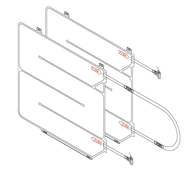 Thermo Fisher Scientific DHX Heat Exchanger BioProcess Container (BPC), ASI 26/77 film, ReadyMate connections, two 6-L BPCs
