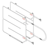 Thermo Fisher Scientific DHX Heat Exchanger BioProcess Container (BPC), ASI 26/77 film, ReadyMate connections, two 6-L BPCs