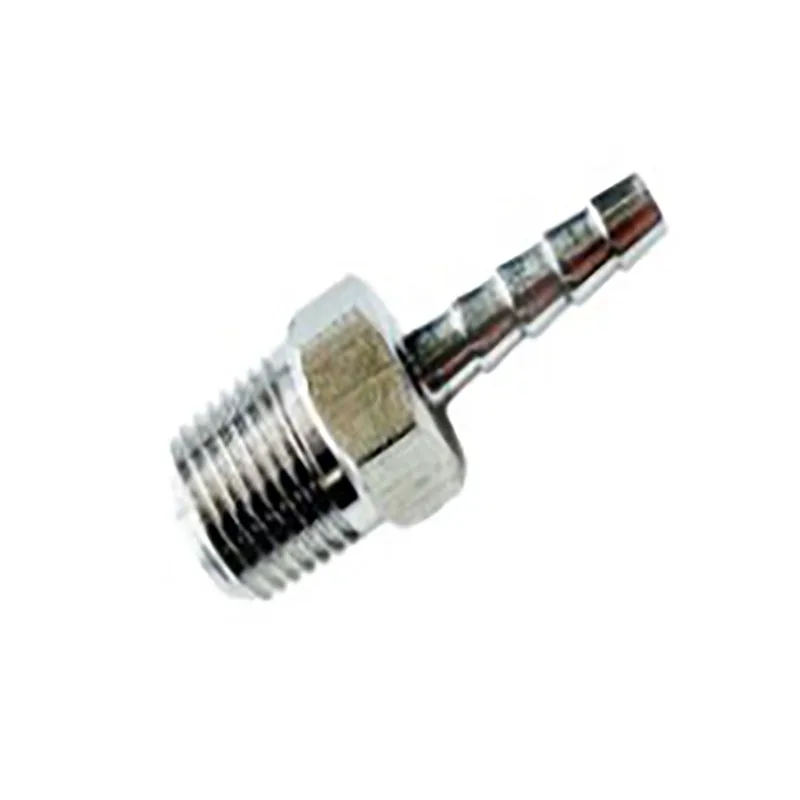 CHEMYX SYRINGE FITTING HOSE BARB 1/8 NPT x 1/8 HOSE ID