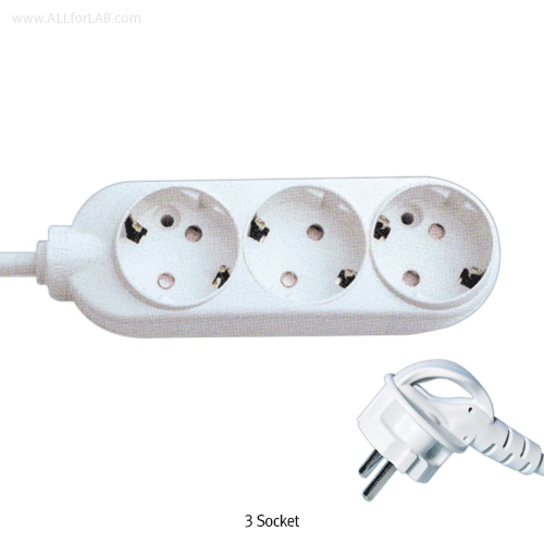 Daihan Science Winners 1.5 ~10m General Multiple Socket-outlet, Polycarbonate/PC ABS, AC 250V,