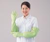 AS ONE Latex Long Glove 580mm, 라텍스 긴장갑(미끄럼방지 가공) 580mm