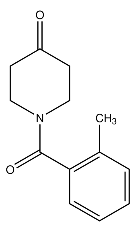 Merck 1-[(2-Methylphenyl)carbonyl]piperidin-4-one