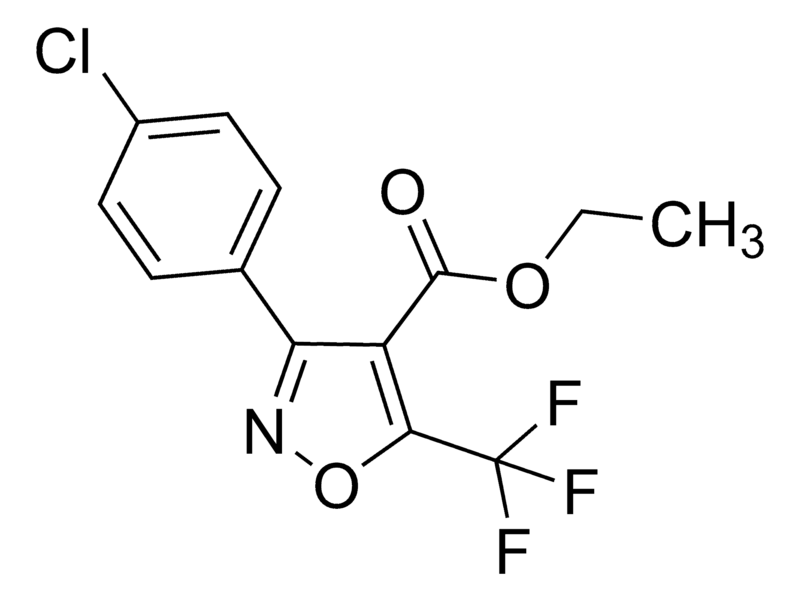 Merck Ethyl 3-(4-chlorophenyl)-5-(trifluoromethyl)isoxazole-4-carboxylate
