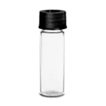 Waters Clear Glass 15 x 45 mm Screw Neck Vial, with Cap and PTFE Septum, 4 mL Volume, 1440/pk