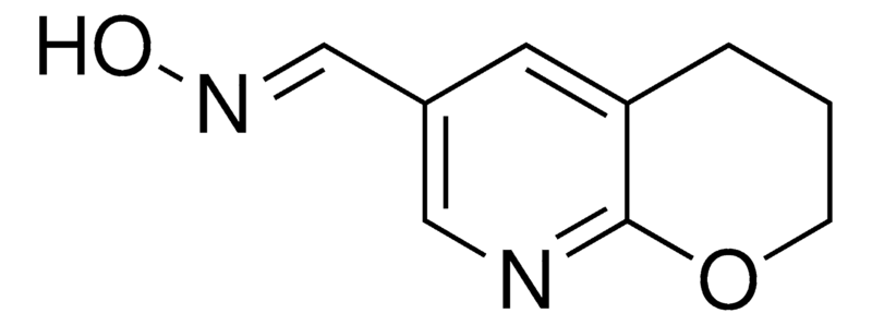 Merck (E)-3,4-Dihydro-2H-pyrano[2,3-b]pyridine-6-carbaldehyde oxime