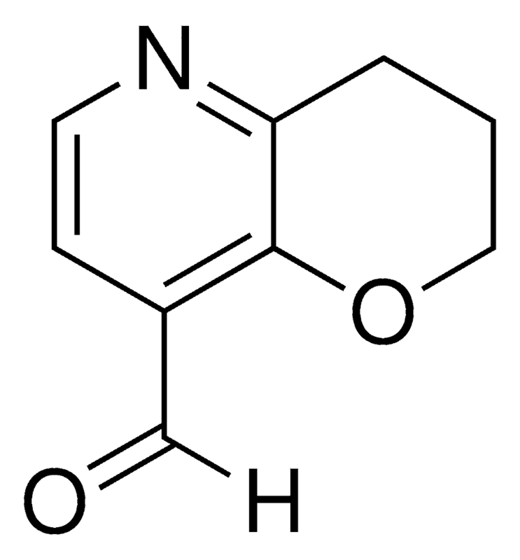 Merck 3,4-Dihydro-2H-pyrano[3,2-b]pyridine-8-carbaldehyde
