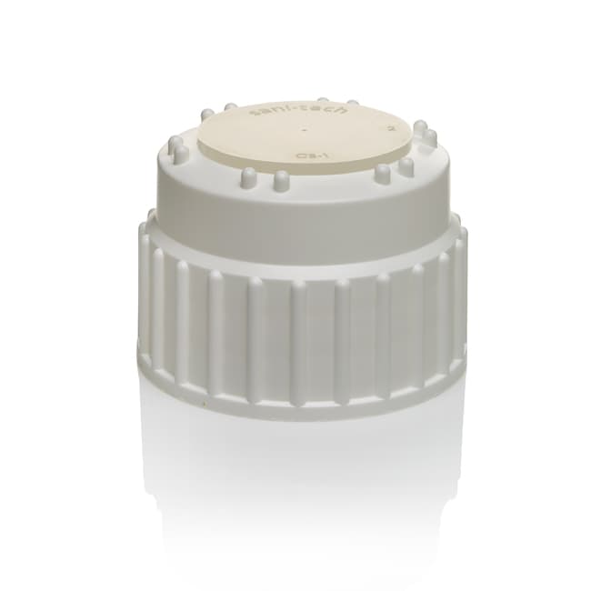 Thermo Fisher Scientific Nalgene Top Works Platinum-cured Silicone, Polypropylene, Closure, 53B, solid