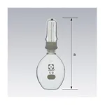 AS ONE Pycnometer(Warden Type), 비중병(피크노미터)(워든 타입)