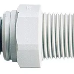Thermo Fisher Scientific John Guest Threaded Adapters, 3/8 in. OD to 3/8 in. NPT(M), Acetal