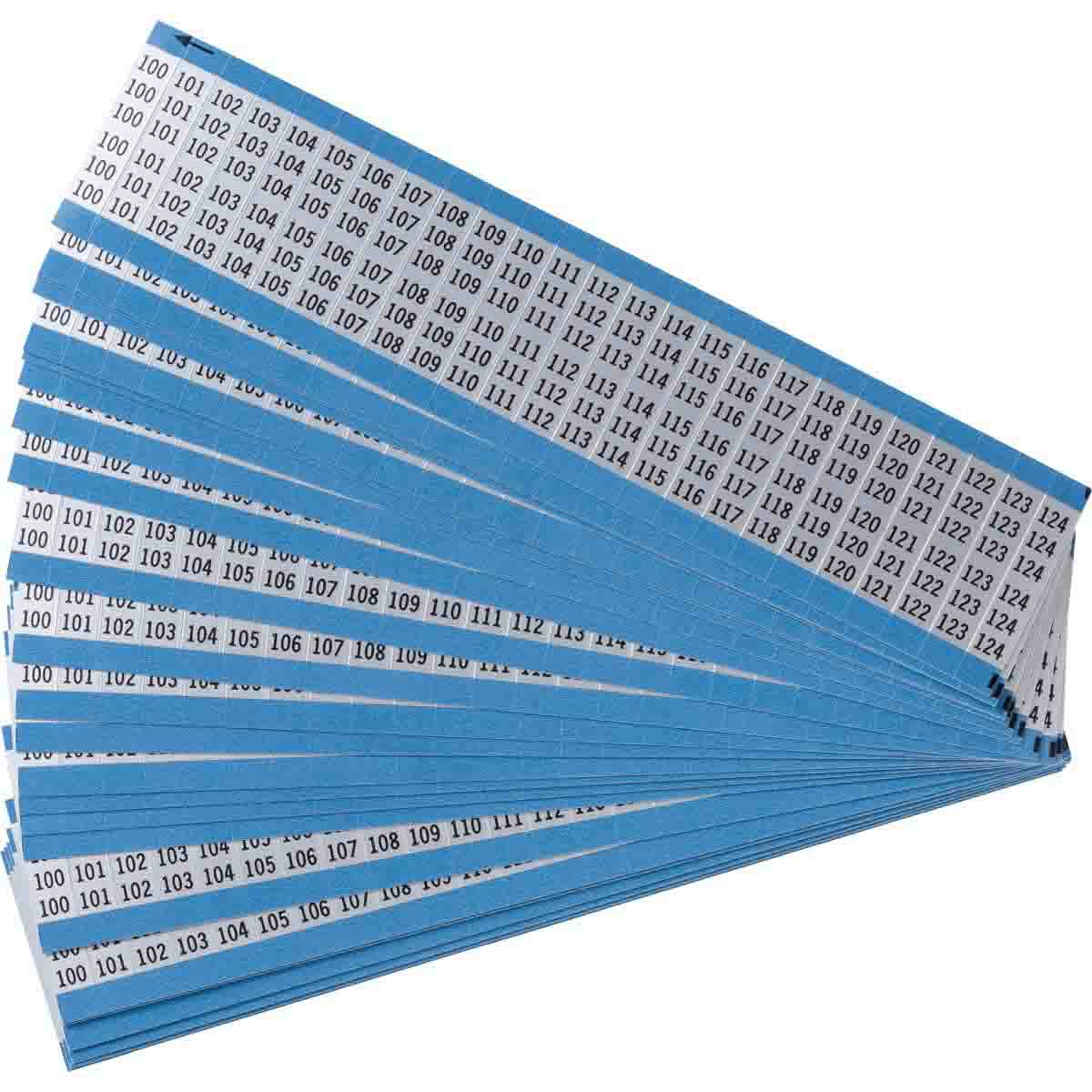 Brady Consecutive Numbers Aluminum Wire Markers | 캐시바이