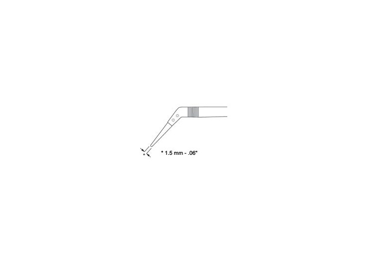 SIPEL 퀵 체인지 세라믹 핀셋 CW1617-B Tweezer