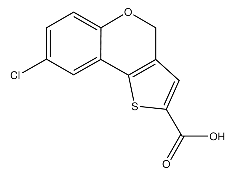 Merck 8-Chloro-4H-thieno[3,2-c]chromene-2-carboxylic acid