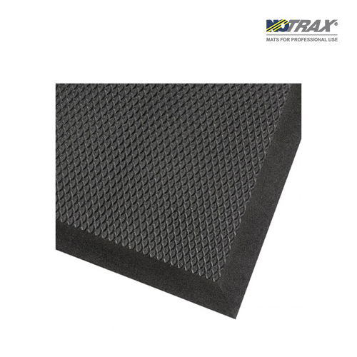 Notrax 425S2024BL / 개인용 피로방지 기능성 안전매트, 개인용 다용도 425 건식매트 (천연고무/검정)/510x600mm/1kg[1EA]