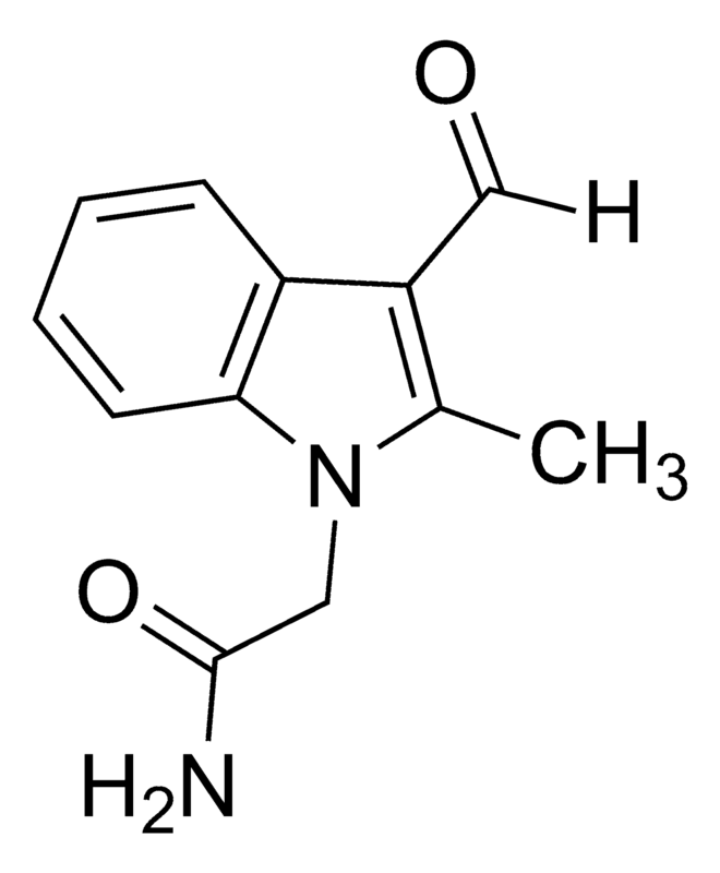 Merck 2-(3-Formyl-2-methyl-1H-indol-1-yl)acetamide
