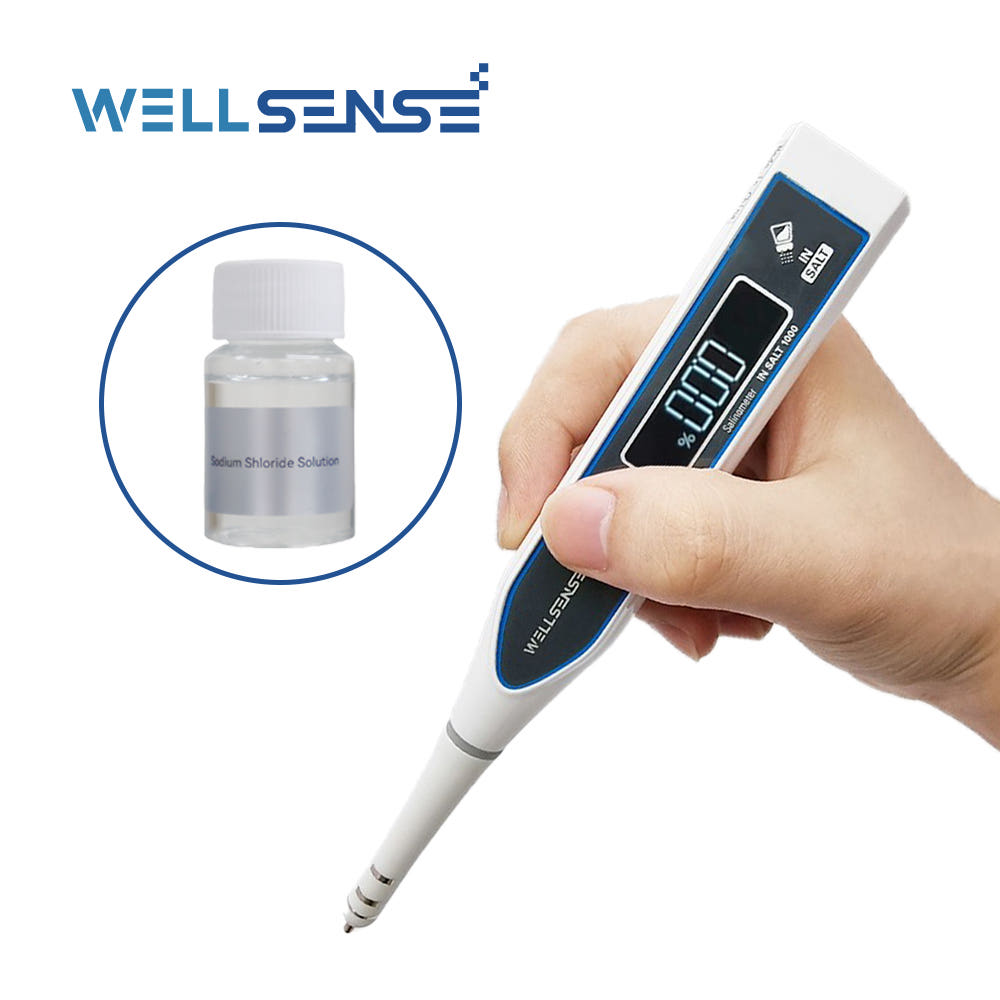 WELLSENSE 웰센스 디지털 염도계 IN SALT 1000 가정용 염분 염도 측정기 마라탕 업소용