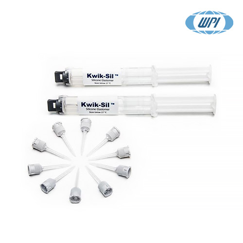 WPI KWIK-SIL / 수술용 실리콘 접착제(Low Toxicity Silicone Adhesive)[2EA/PK]