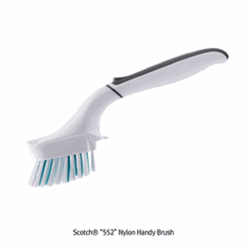 Daihan Science 3M Scotch “552” Nylon Handy Brush, with PP Anti-slip Handle, Scour-power Brush