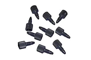 Waters One-piece Fitting, 10 - 32, 10/pk