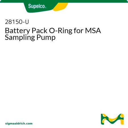 Merck BATTERY PACK O-RING FOR MSA SAMPLING