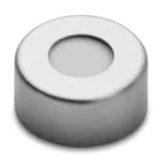 Waters Aluminum Crimp Cap and PTFE/Silicone/PTFE Septum, 100/pk