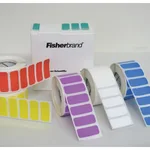 Thermo Fisher Scientific Cryogenic Labels for Cryogenic Storage, 0.5 x 1.25 in.; Roll of 1000; White