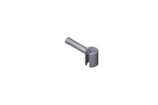 Waters Flangeless Nut Extender, Right-angle