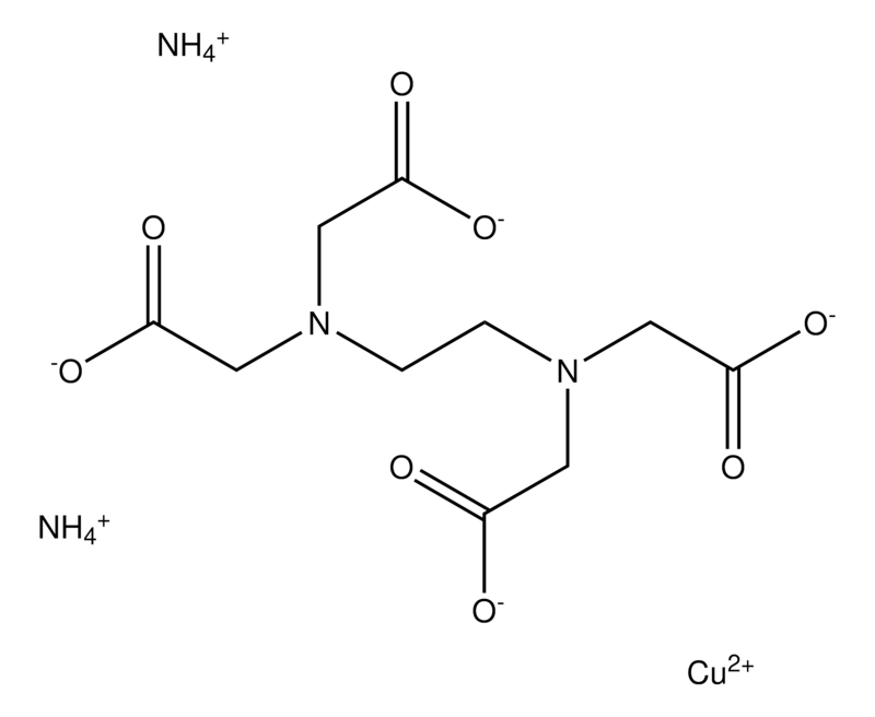 Merck Ethylenediaminetetraacetic acid diammonium copper salt solution