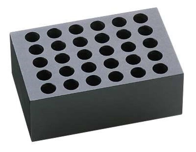 Thermo Fisher Scientific Cole-Parmer Aluminum Block, for 30 x 1.5mL Microcentrifuge Tubes