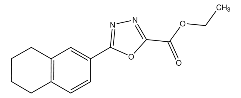 Merck Ethyl 5-(1,2,3,4-tetrahydronaphthalen-7-yl)-1,3,4-oxadiazole-2-carboxylate