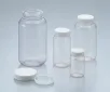 AS ONE Clear Bottle PVC Wide-Mouth, 투명 광구병(투명PVC제)