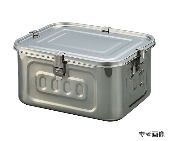 AS ONE Stainless Steel Square Airtight Tank, 스테인리스 각형 밀폐 탱크