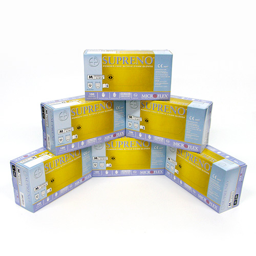 Supreno MicroFlex Nitrile Gloves, (니트릴글러브, 블루)