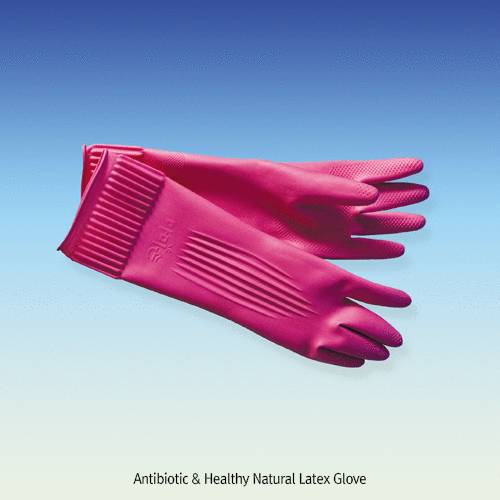 Daihan Science Mamison Antibiotic & Healthy Natural Latex Glove, 항균 & 위생 고무 장갑