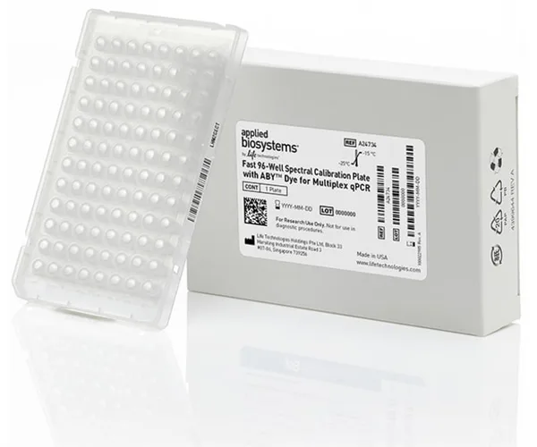Thermo Fisher Scientific ABY Dye Spectral Calibration Plate for Multiplex qPCR, Fast 96-well